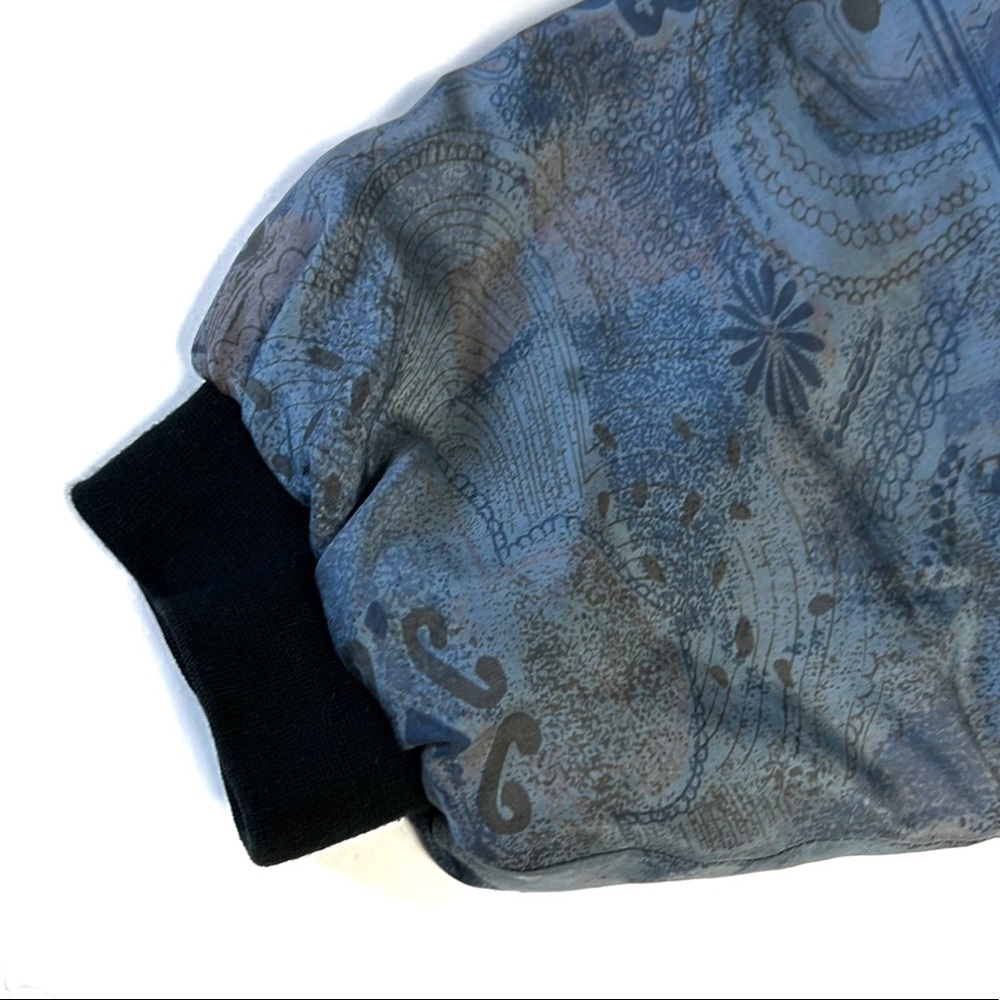 Vintage bomber jacket silk - Picture 4 of 8